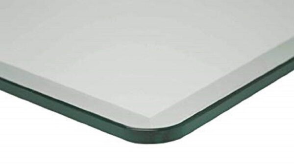 Glass Top Dining Table | Maze Base Dining Table | Modern Maze Wood Base - Image 7